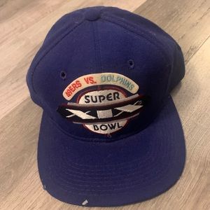 Vintage 49ers be Dolphins Super Bowl XIX SnapBack